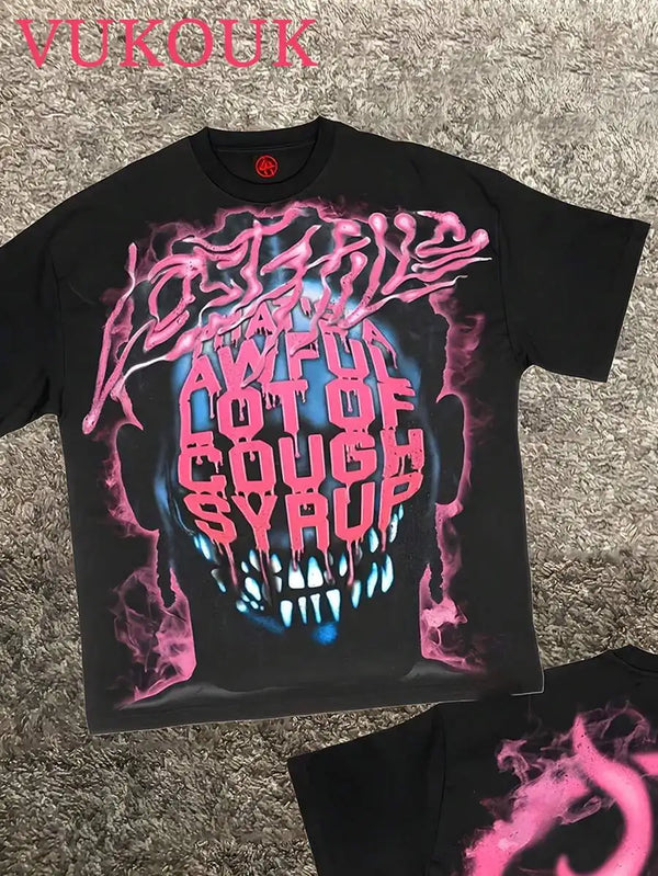 Cough Syrup Skull Tee