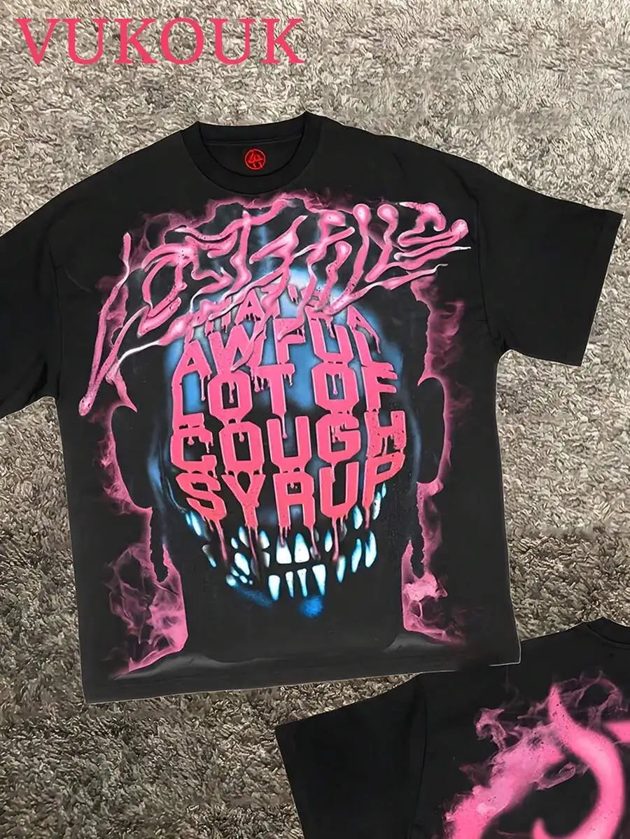 Cough Syrup Skull Tee