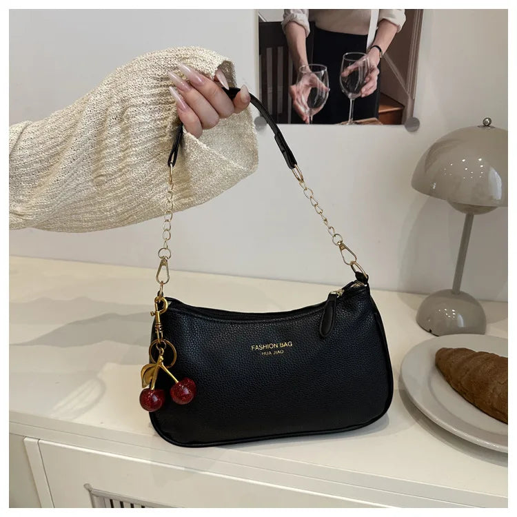 Cherry Charm Shoulder Bag
