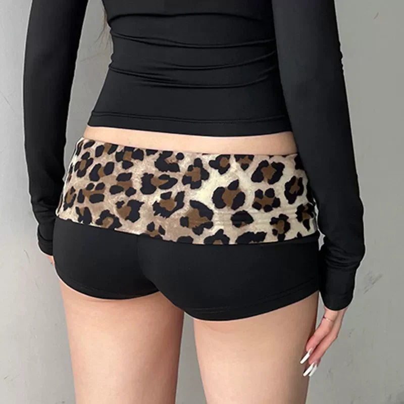 Sassy Leopard Booty Shorts