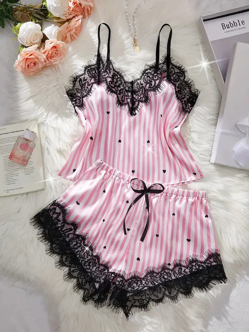 Silk Satin Pajama Set