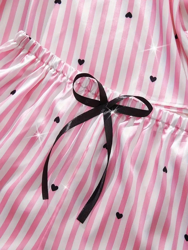 Silk Satin Pajama Set